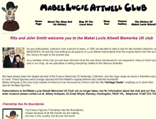 Tablet Screenshot of mabellucieattwellclub.com